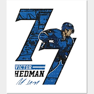 Victor Hedman Tampa Bay Offset Posters and Art